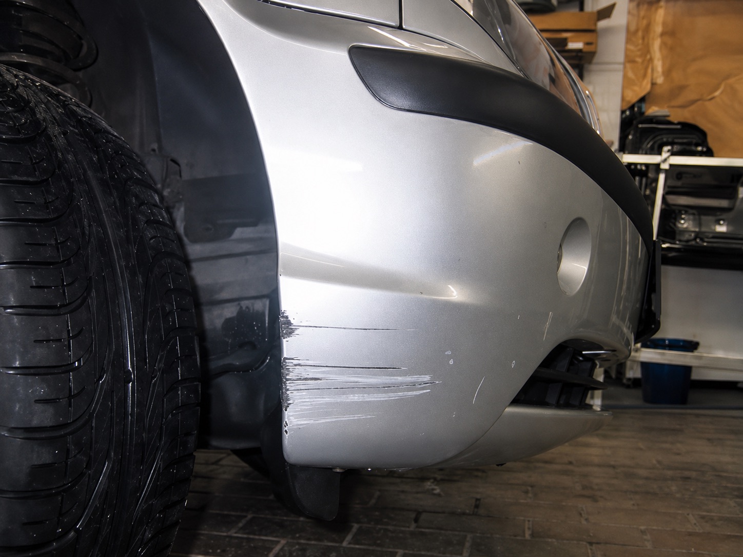 Frontschaden Reparatur Vorher
